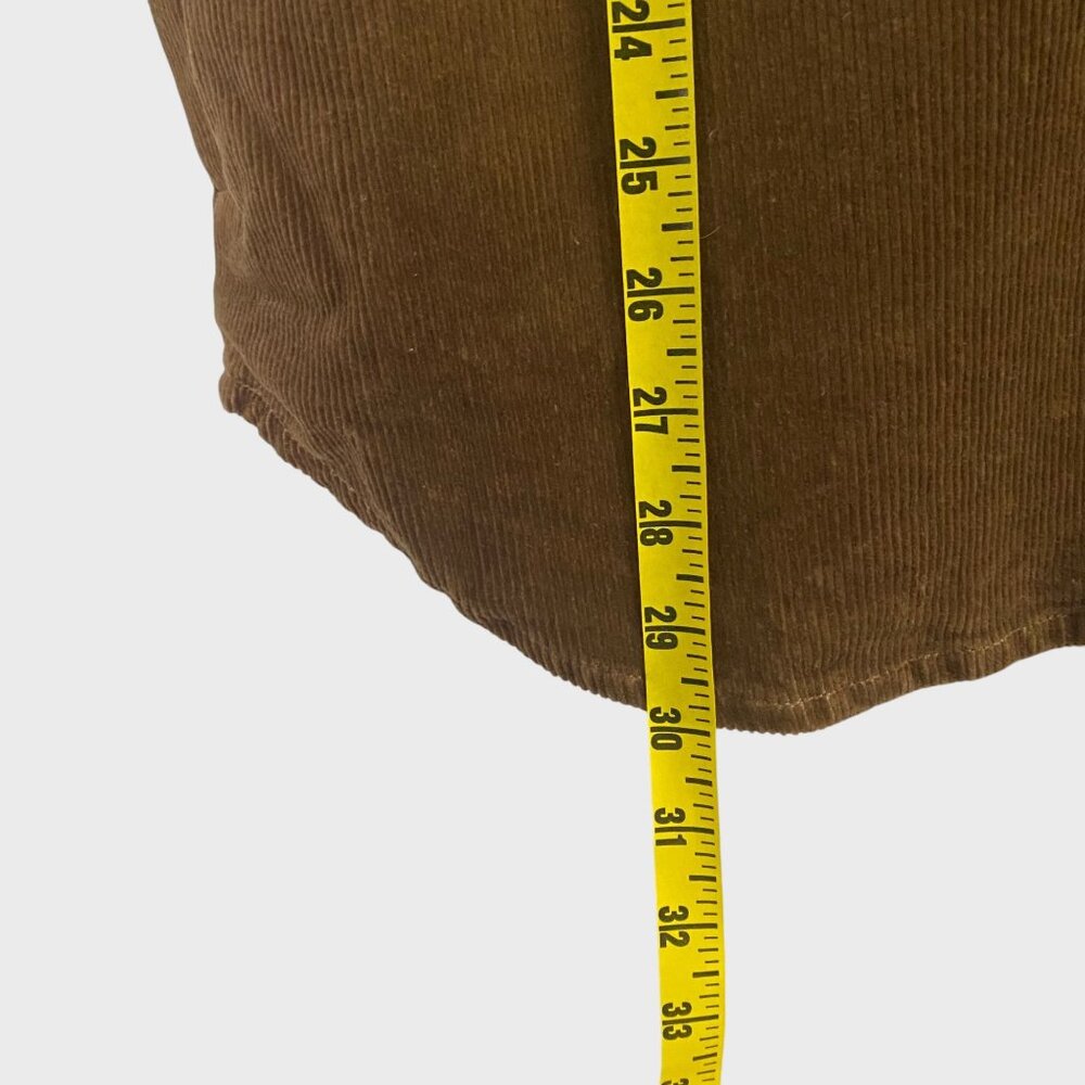 Banana Republic Corduroy Shirt Jacket Women's Large Pockets Button-Front L/S New - Picture 14 of 14